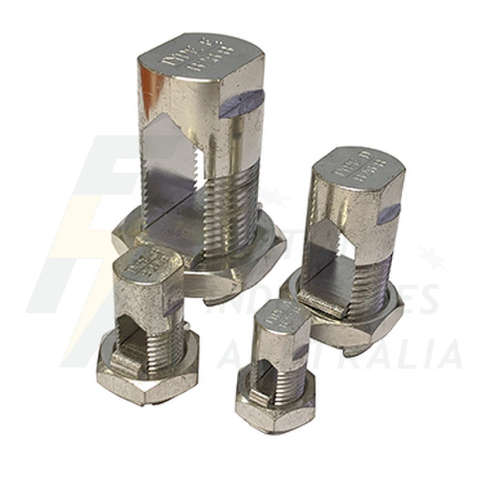 B28T tinned brass split bolt clamp
